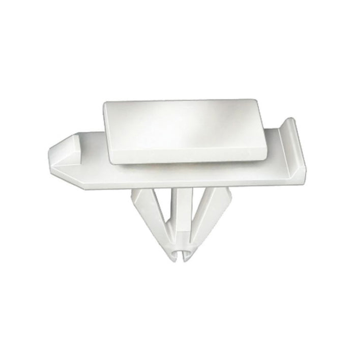 Auveco 21128 Rocker Molding Clip, (12 x 20 mm Top x 12 x 32 mm Bottom) Head x 15 mm L Stem, Nylon, W