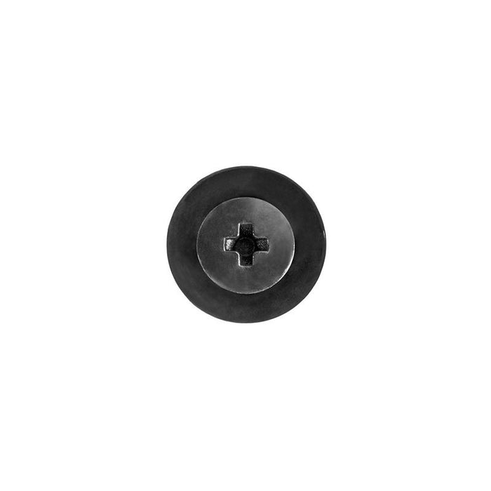 Auveco 21146 Push/Screw-Type with Open End Interior/Exterior Trim and Pillar Retainer, 18 mm Dia Hea