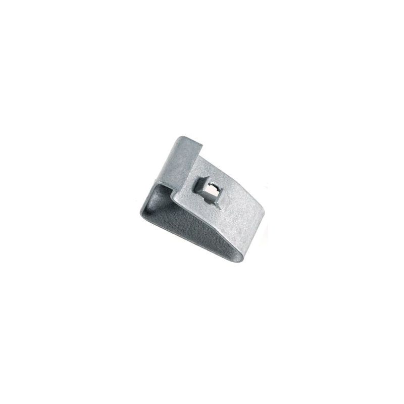 Auveco 21187 Front and Rear Bumper/Grille Clip, 10 mm W x 18 mm H x #6 Screw, Metal, Zinc