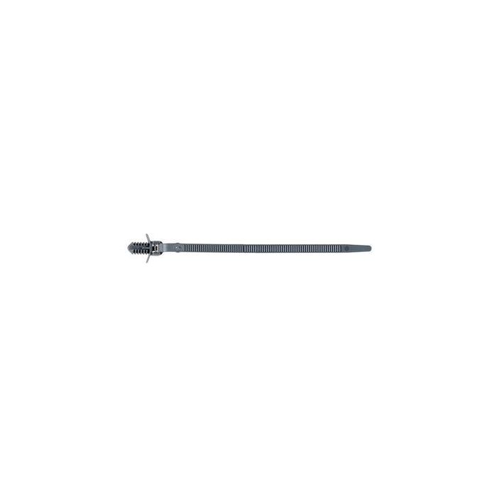 Auveco 21203 Cable Tie, 155 mm L x 5 mm W, Nylon, Gray