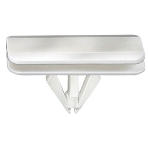 Auveco 21230 Fender Flare Molding Clip, (14 x 34 mm Top x 14 x 33 mm Bottom) Head, Nylon, White