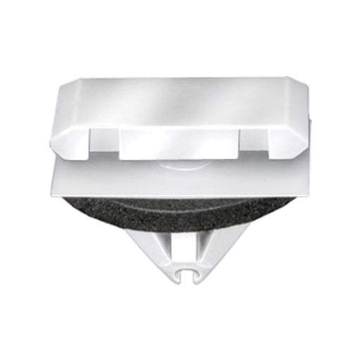Auveco 21242 Rocker Panel Molding Clip, (12 x 20 mm Top and Bottom) Head x 11 mm L Stem x 9 mm Hole,