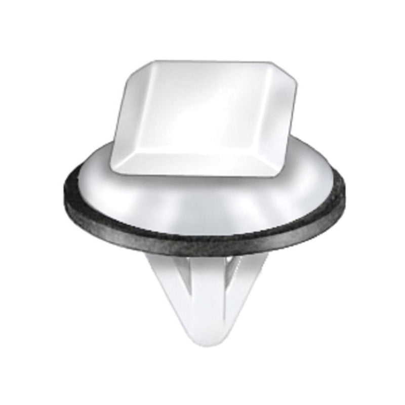 21316 Side and Bumper Molding Clip, (11 x 15 mm Top x 16 mm Dia Bottom) Head x 10 mm L Stem,