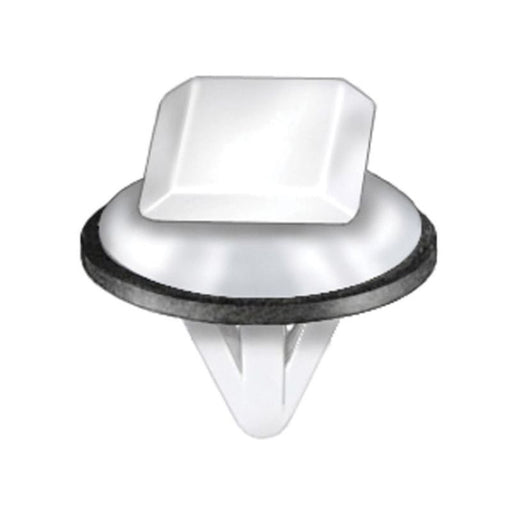 Auveco 21316 Side and Bumper Molding Clip, (11 x 15 mm Top x 16 mm Dia Bottom) Head x 10 mm L Stem,