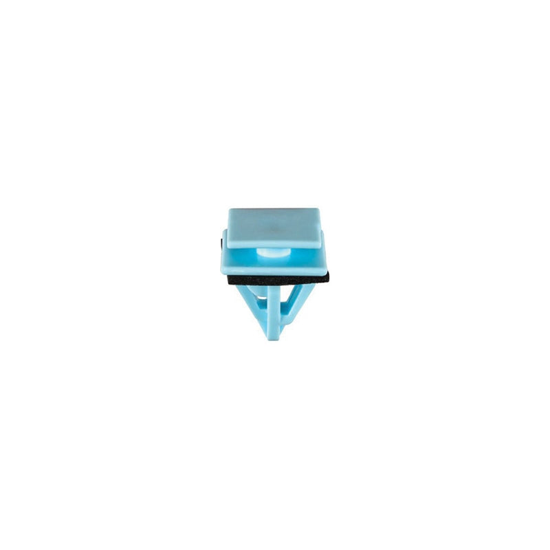21321 Molding Clip, (16 x 18 mm Top x 18 x 20 mm Bottom) Head, Nylon, Blue