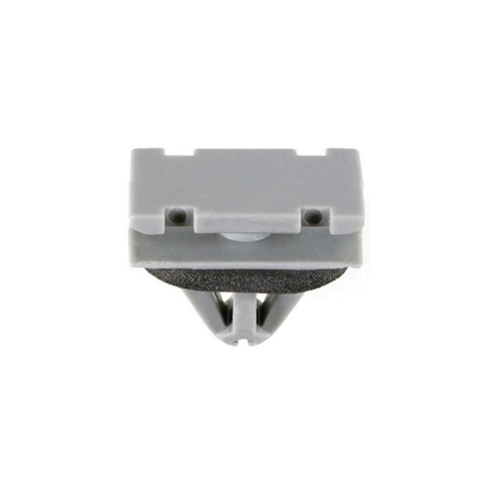 Auveco 21374 Rocker Molding Clip, (12 x 20 mm Top and Bottom) Head x 11 mm L Stem x 9 mm Hole, Nylon