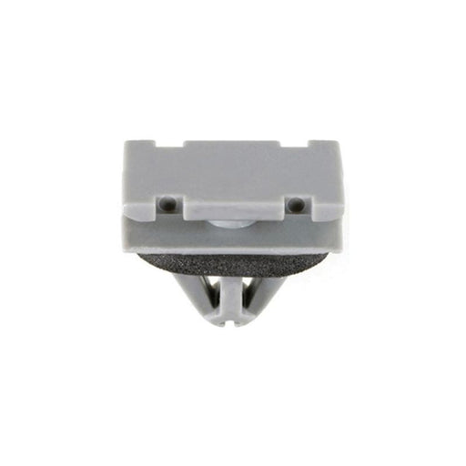 Auveco 21374 Rocker Molding Clip, (12 x 20 mm Top and Bottom) Head x 11 mm L Stem x 9 mm Hole, Nylon