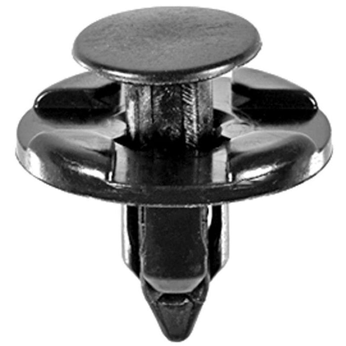Auveco 21422 Push-Type with Drive Pin Front Bumper and Quarter Panel Retainer, 20 mm Dia Head, Nylon