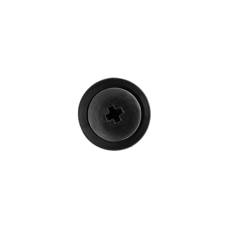 21530 Push/Screw-Type Engine Cover Fender Liner Retainer 18mm Nylon Black