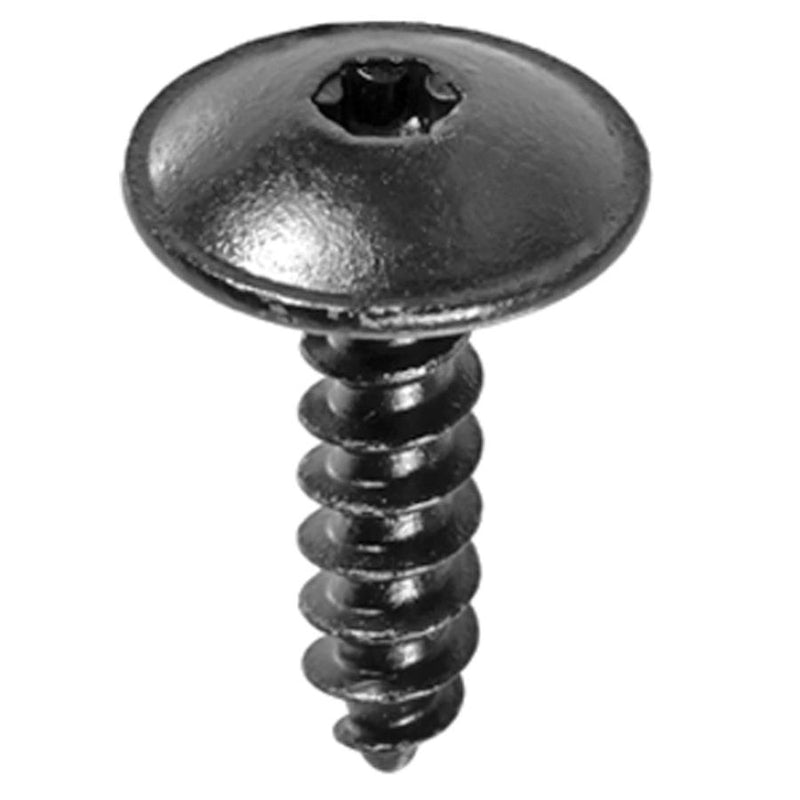 Auveco 21541 Torx Truss Head A/AB Point Tapping Screw, M5.5 Screw x 20 mm L x 15 mm Dia Head, Black