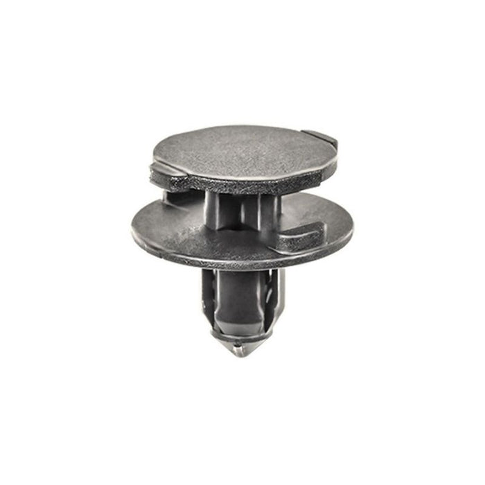 Auveco 22039 Push-Type Retainer, (16 x 19 mm Dia Top x 20 mm Dia Bottom) Head x 12 mm L Stem, Nylon,