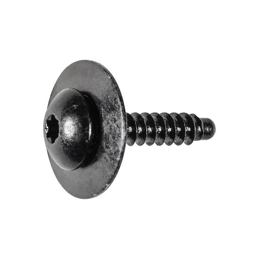 Auveco 22070 Torx Pan Head Sems Dog Point Tapping Screw, M4.2 x 1.41 mm Screw x 20 mm L, Zinc, Black