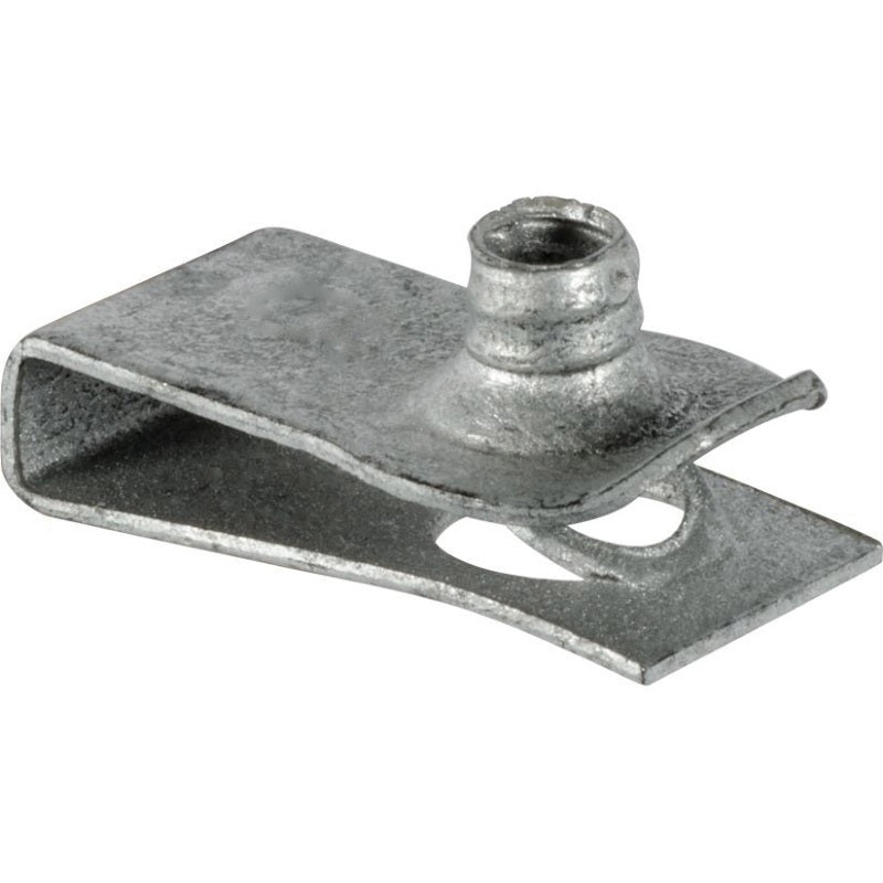 22074 Extruded U-Nut, M4.2 x 1.41 mm Screw, Zinc Organic