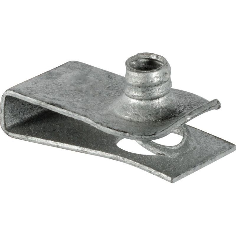 Auveco 22074 Extruded U-Nut, M4.2 x 1.41 mm Screw, Zinc Organic