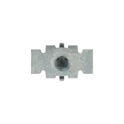 Auveco 22289 Radiator Grille Nut, M4.2 x 1.41 mm Screw x (6 x 16 mm Dia) Head x 7 mm H, Metal, Magni