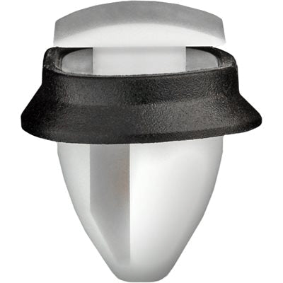Auveco 22432 Body Side Moulding Clip with Sealer, (11 x 12 mm) Dia Top x (15 x 19 mm) Dia Bottom Hea — view 2