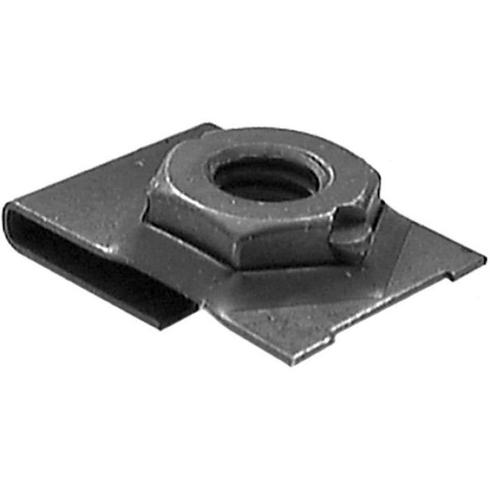 Auveco 5589 J-Type Cage Nut, 5/16 in - 18 TPI Screw, Phosphate