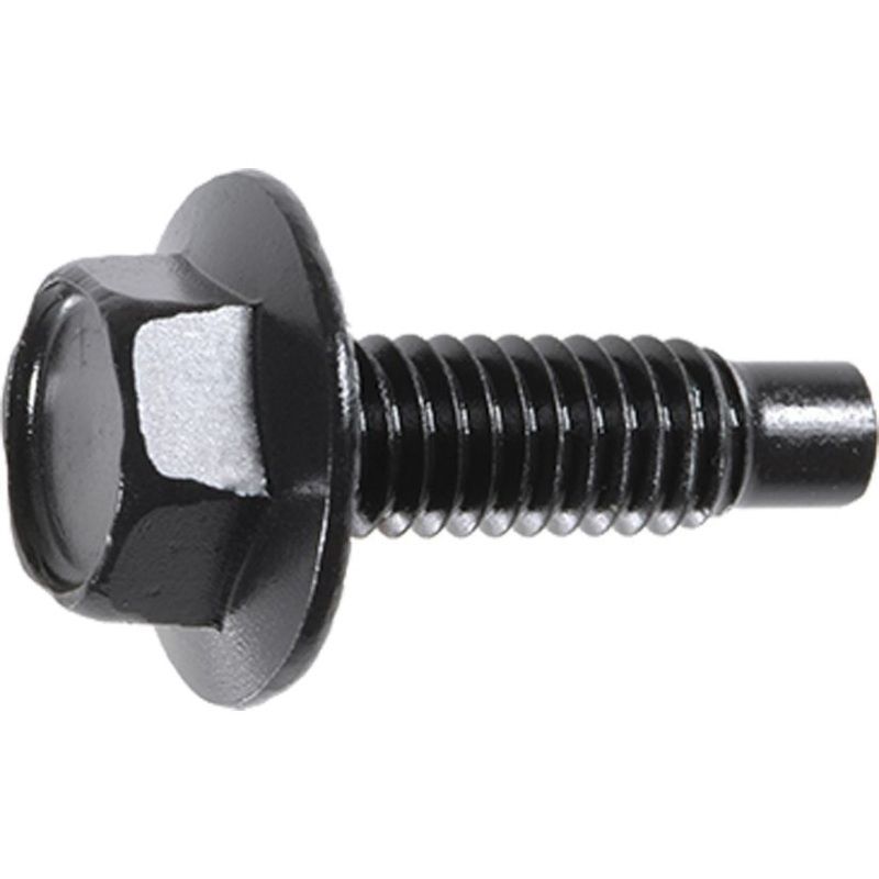 5711 Black Phosphate Hex Washer Head Spin Lock Dog Point Body Bolt 5/16 in 18 TPI x 1 in