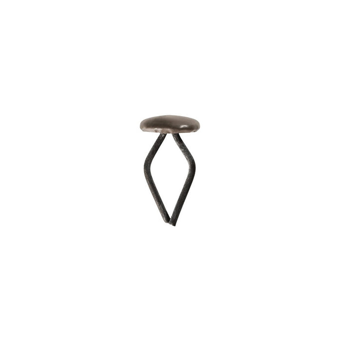 Auveco 5961 General Purpose Capped Trim Fastener, 17/32 in Dia Head x 7/8 in L Stem x 9/32 in Hole,