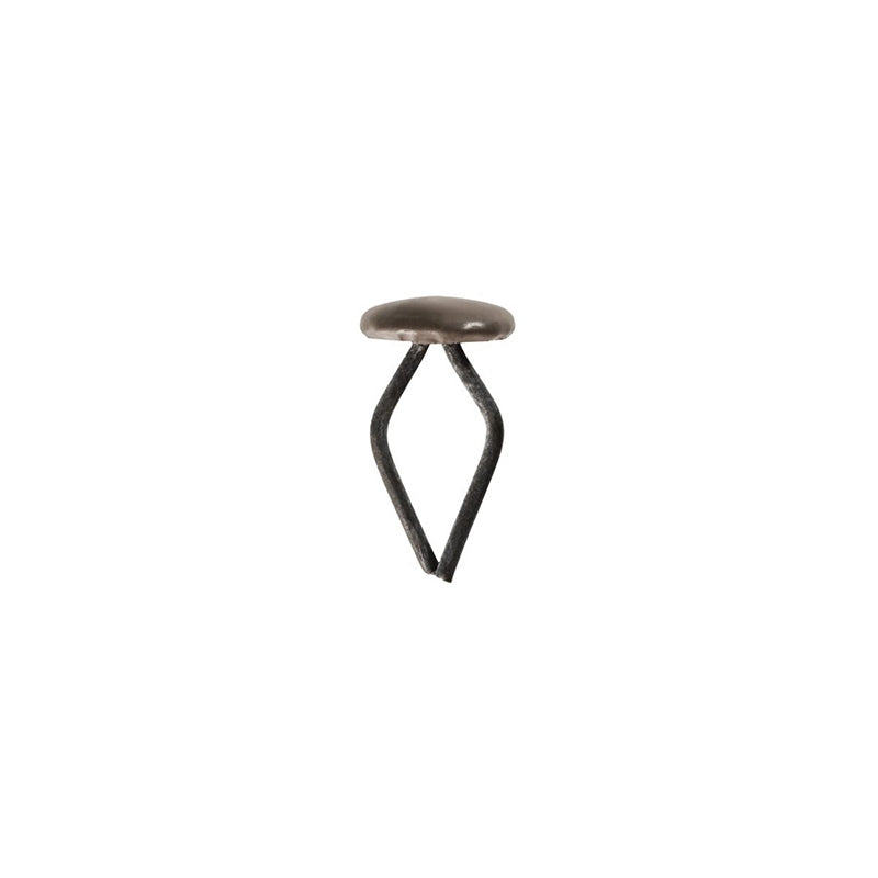5961 General Purpose Capped Trim Fastener, 17/32 in Dia Head x 7/8 in L Stem x 9/32 in Hole,
