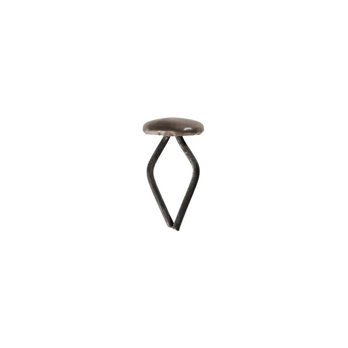 Auveco 5961 General Purpose Capped Trim Fastener, 17/32 in Dia Head x 7/8 in L Stem x 9/32 in Hole,
