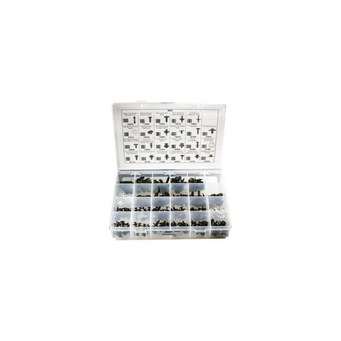 Auveco 6943 Splash Shield Assortment, Polypropylene Box