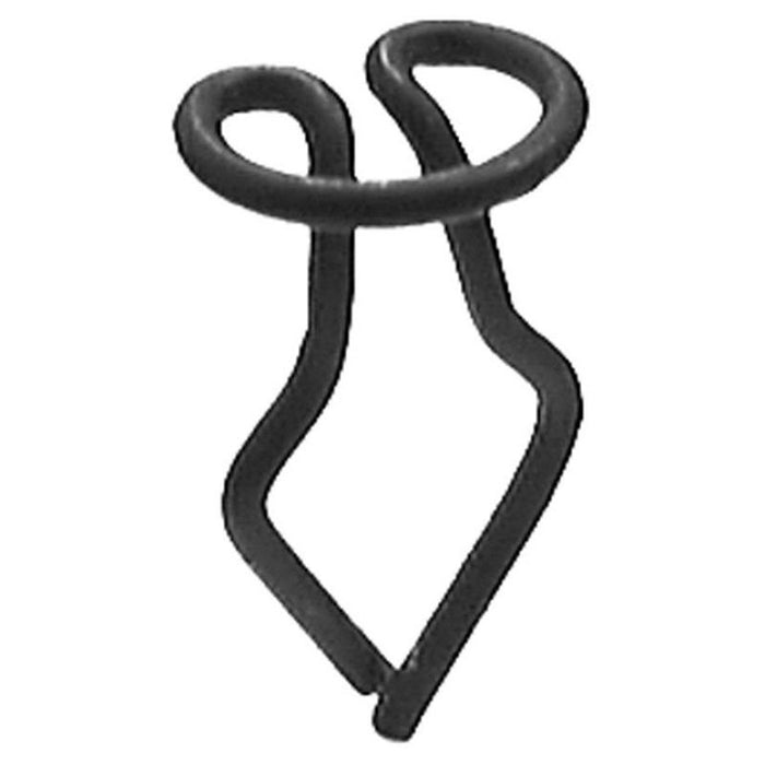 Auveco 808 General Purpose Trim Panel Clip, 1/2 in Dia Head, Metal