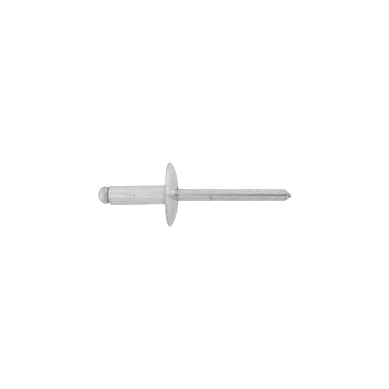 8313 Large Dome Head Blind Pan-L Rivet, 3/16 in Dia x 9/16 in L x 1/4 to 3/8 in Grip Range, A