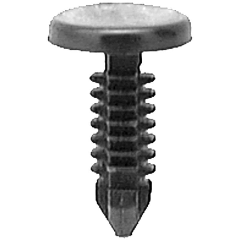 AP11612 Single Head Type 1 Weatherstrip Retainer, 7/16 in, Black Nylon