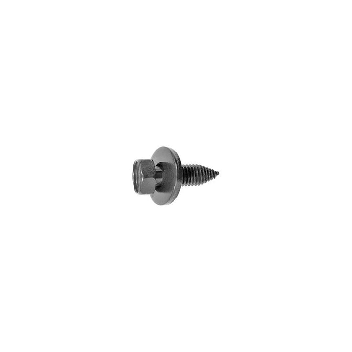 Auveco AP11633 Hex Head Sems CA Point Body Bolt, M6.3 x 1 mm Screw x 20 mm L x 10 mm Across Flats, P