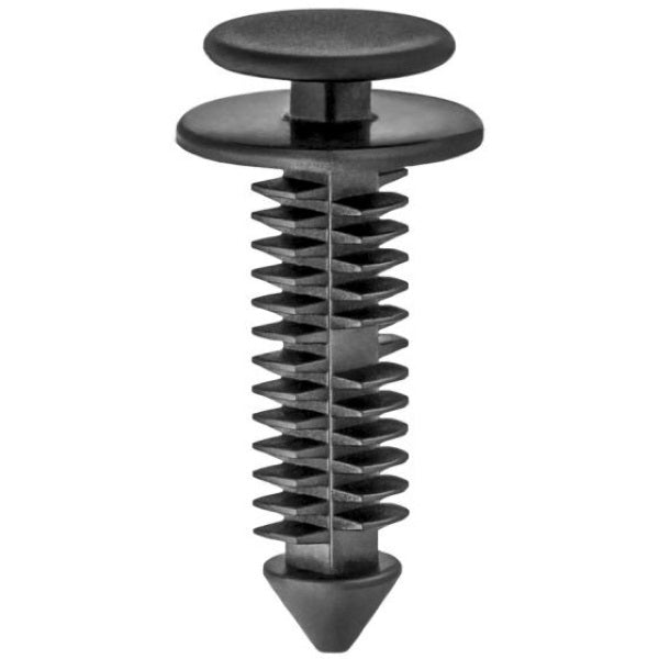 Auveco AP11671 Double Head Seat Back Panel Retainer, 1/2 in Dia Top x 5/8 in Dia Bottom Head, Nylon,