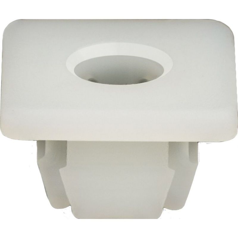 Auveco AP11719 Square Head License Plate Nut, 1/4 in Screw x 0.415 in W x 0.37 in OAL, Nylon