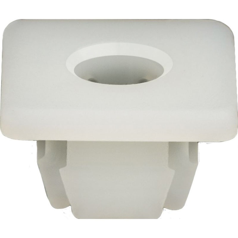 AP11719 Square Head License Plate Nut, 1/4 in Screw x 0.415 in W x 0.37 in OAL, Nylon