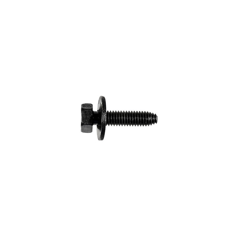 Auveco AP12065 Hex Head Sems CA Point Body Bolt, M6 x 1 mm Screw x 25 mm L, Phosphate