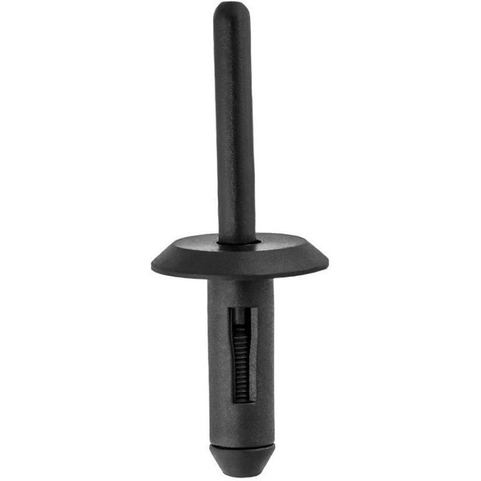 Auveco AP13753 Type 1 Rivet, 17/64 in Dia Hole x 25/32 in L x 3/32 to 3/16 in Grip Range, Nylon, Bla