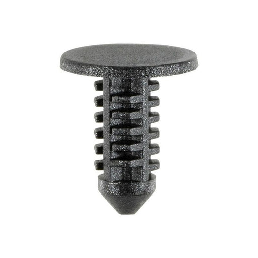 Auveco AP14021 Single Head Type 1 Fascia Retainer, 7/16 in Dia Bottom Head x 7/32 in Dia Stem, Nylon