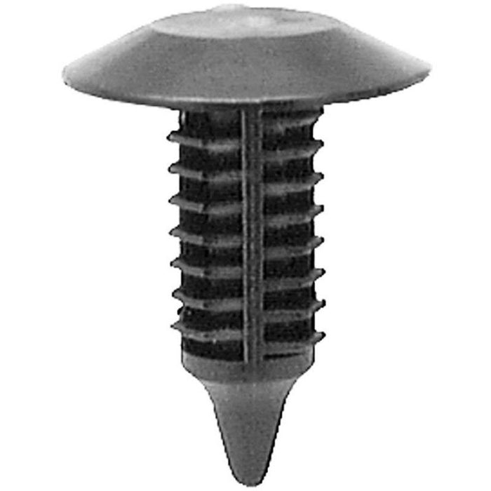 Auveco AP16818 Single Head Type 1 Trim Panel Retainer, 3/4 in Dia Bottom Head, Nylon, Black