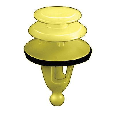 AP18930 Triple Head Trim Panel Retainer, (13 mm Dia Top x 18 mm Dia Bottom) Head x (9 mm Dia
