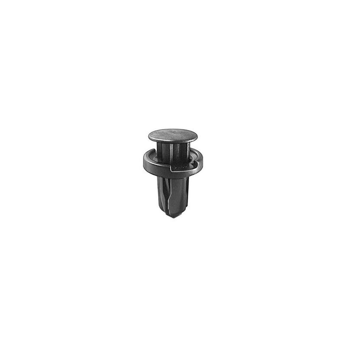 Auveco AP19246 Push-Type with Drive Pin Type 4 Bumper Retainer, 18 mm Dia Head x 15 mm L Stem, Nylon