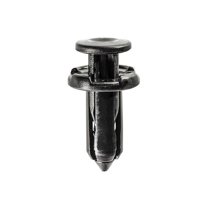 Auveco AP20327 Push-Type with Drive Pin Bumper Fascia Retainer, 18 mm Dia Head x 21 mm L Stem, Nylon