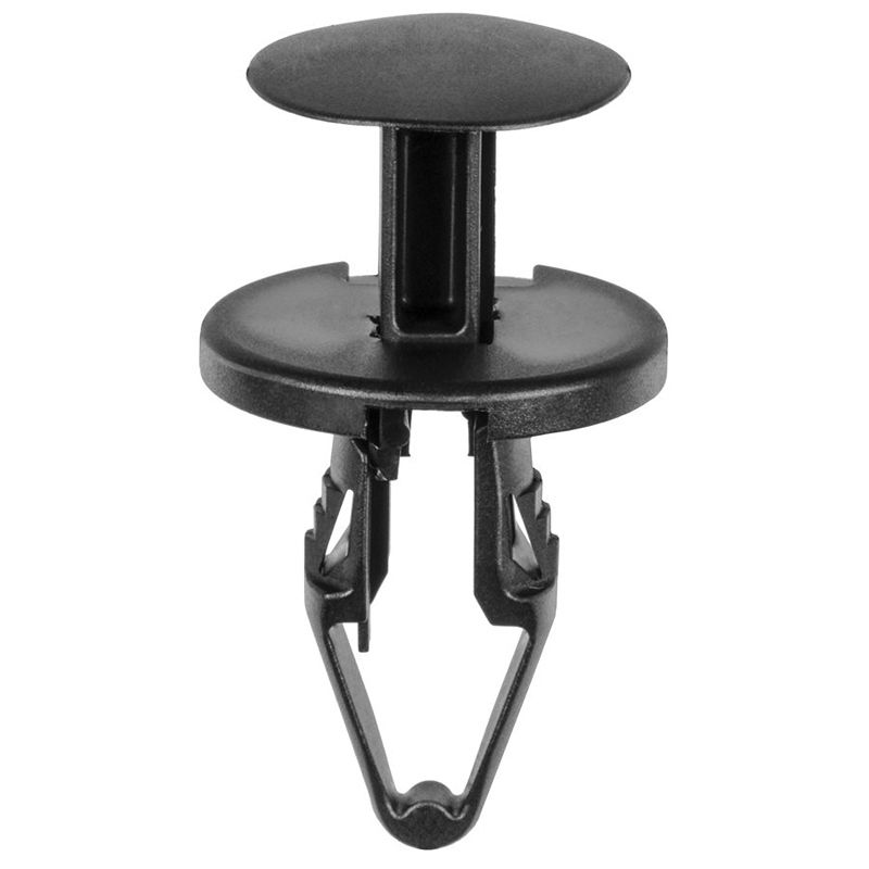 AP20889 Black Nylon Push-Type Closed-End Cowl Vent and Fender Retainer 20 mm Head x 21 mm