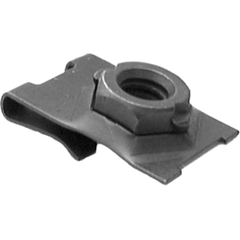 AP5586 Phosphate J-Type Cage Nut 1/4 in-20 TPI Screw by 1/2 in Center-to-Edge