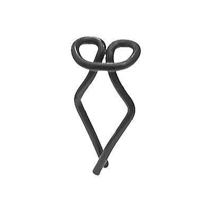 Auveco Trim Clip Fastener 1/2 Hd 1/4 Hole - Black Japan — view 2