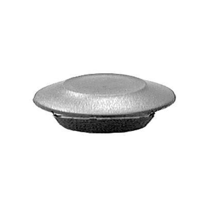 Auveco Flush Sheet Metal Plug Plastic 3/4 Hole Black — view 2