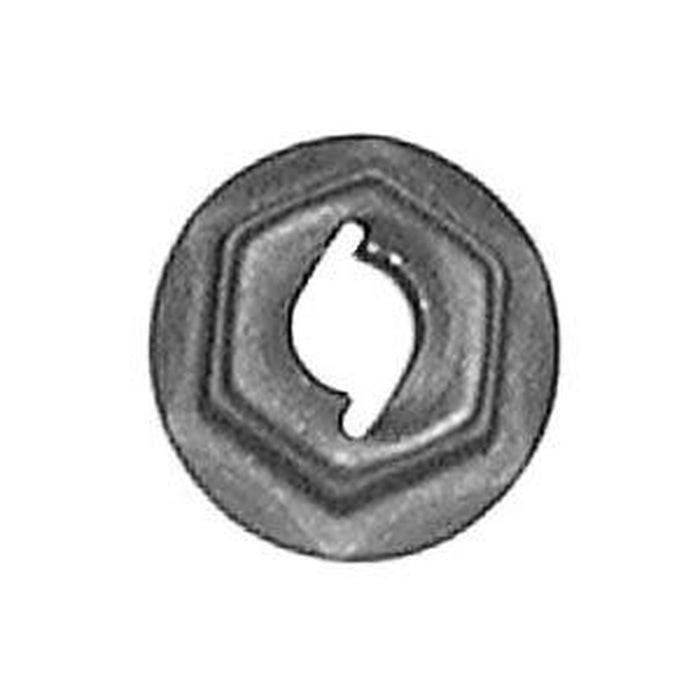 Auveco Thread Cutting Nut 5MM Stud Size -Phos. — view 2
