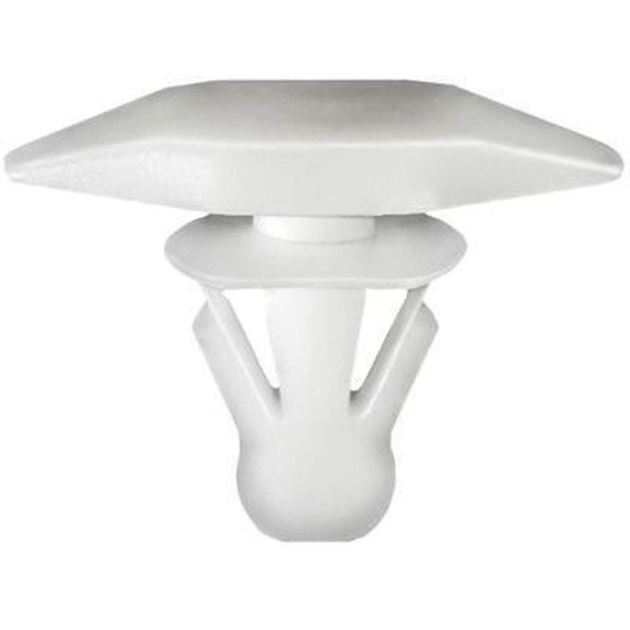 Auveco Chrysler Weatherstrip Retainer White Nylon — view 2
