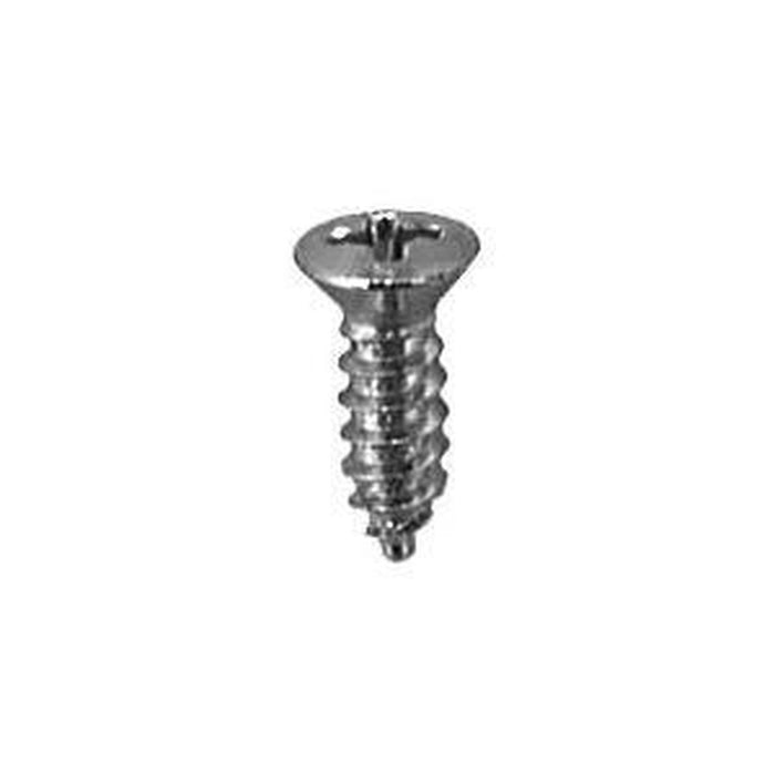 Auveco Phillips Oval #6 Head Tap Screw 8 X 1/2 Chrome — view 2