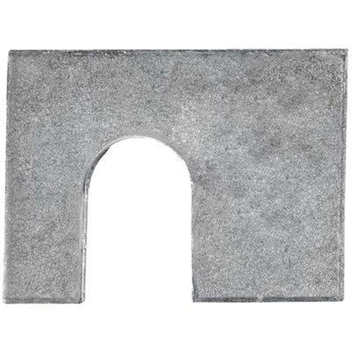 Auveco Shim 1-3/4 X 1-1/4 X 1/16 W/ 1/2 Slot Zinc — view 2