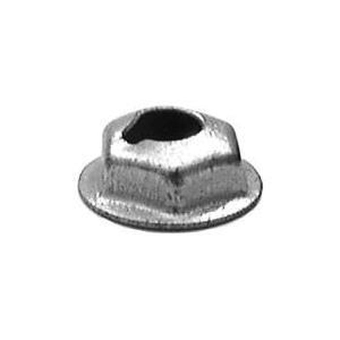 Auveco Washer Lock Nut 1/4-20 19/32 O.D. 7/16 Hex — view 2