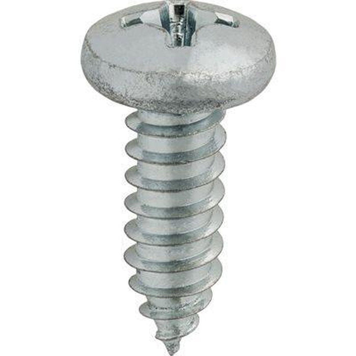 Auveco X 3/4 Phillips Pan Head Tap Screw Zinc — view 2